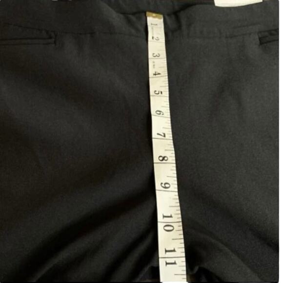 Chico's Pants NWT Size 2 (12) So Slimming Brigitte Slim Leg Eyelet Scallop Hem - Picture 8 of 9